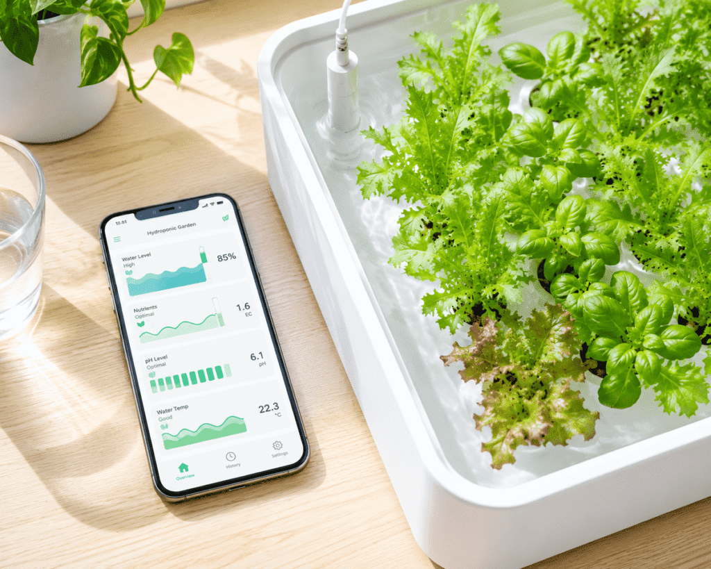 Hydroponic with IOT sensor