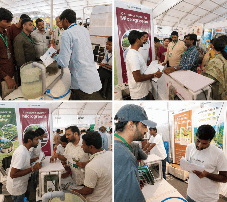Hydroponics expo interactions